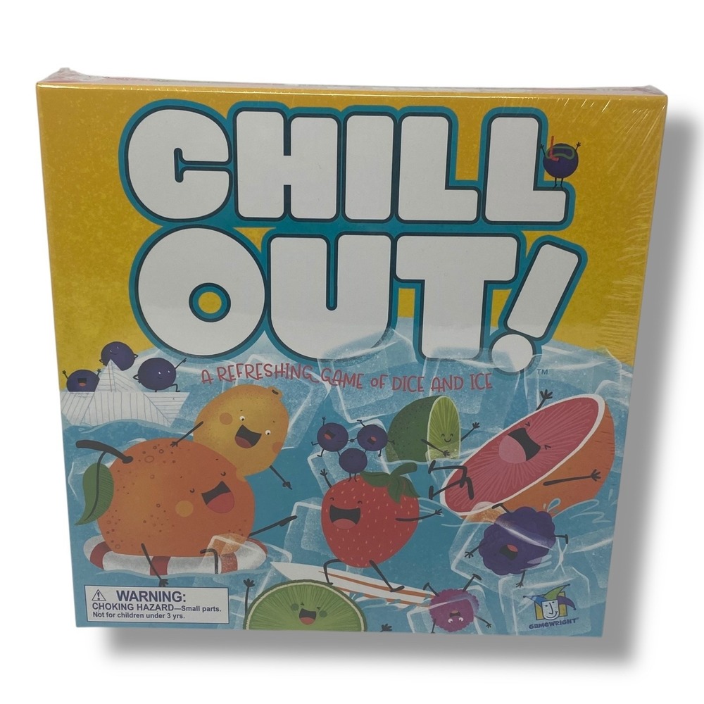 Chill Out! Family Board Game - Yellow